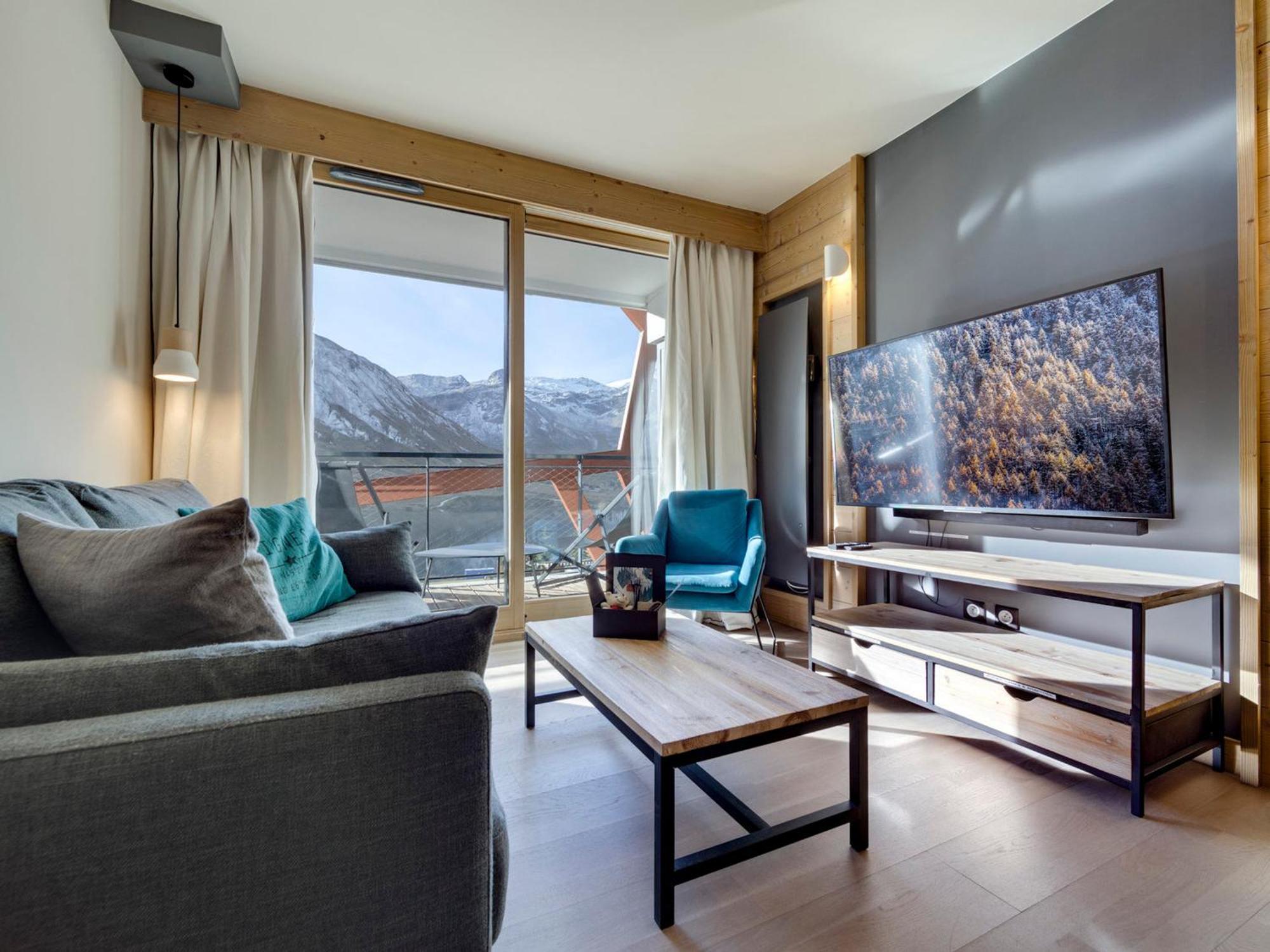 Appartement Moderne Au Coeur De Tignes, 2 Chambres, Balcon, Wifi, Linge Fourni - Fr-1-641-3 エクステリア 写真